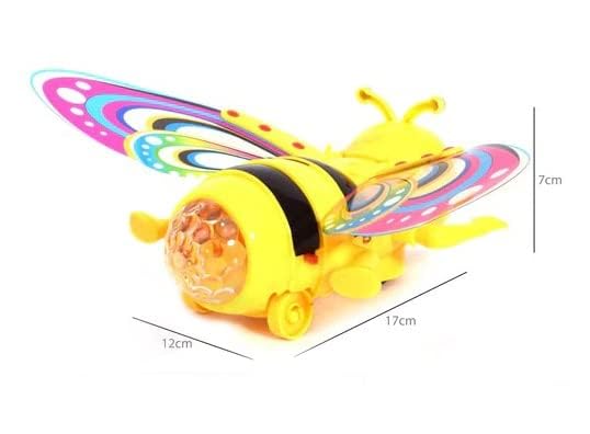 "Little Bee Musical Toy: Flashing Lights, Bump & Go"