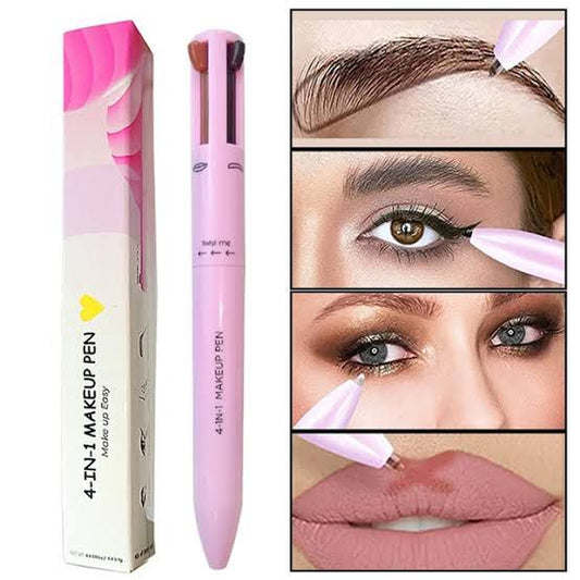 "4-in-1 Makeup Pen: Eyeshadow, Eyeliner, Eyebrow, Highlighter"