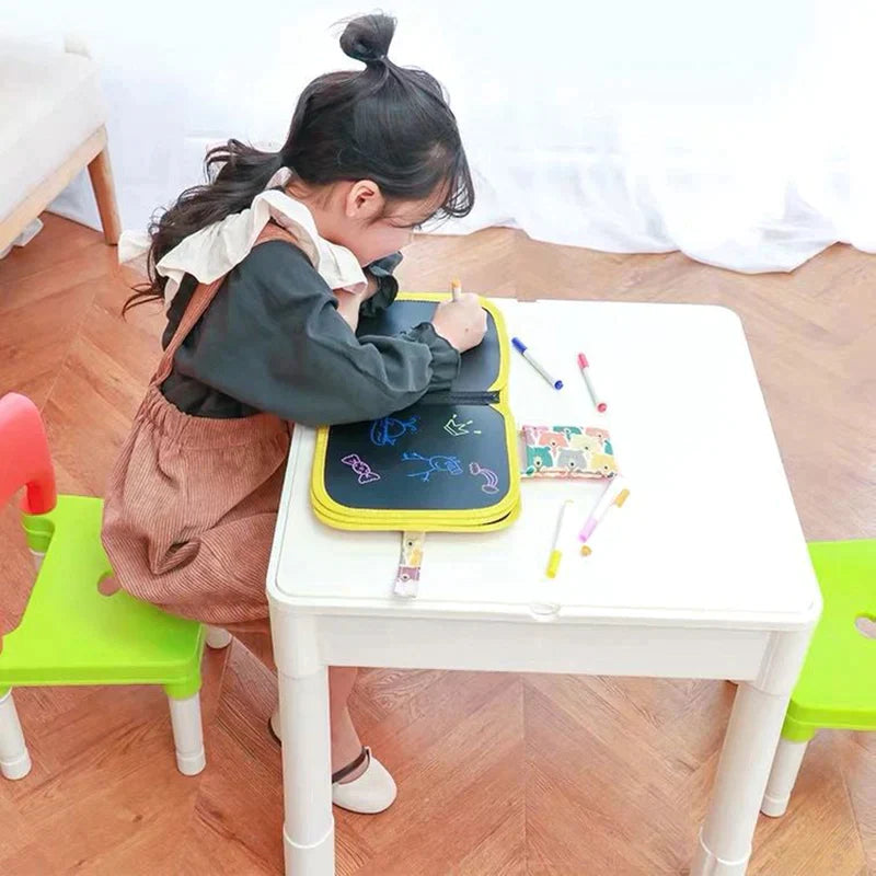 "Baby Painting Set: Blackboard, Magic Pen, Chalk"