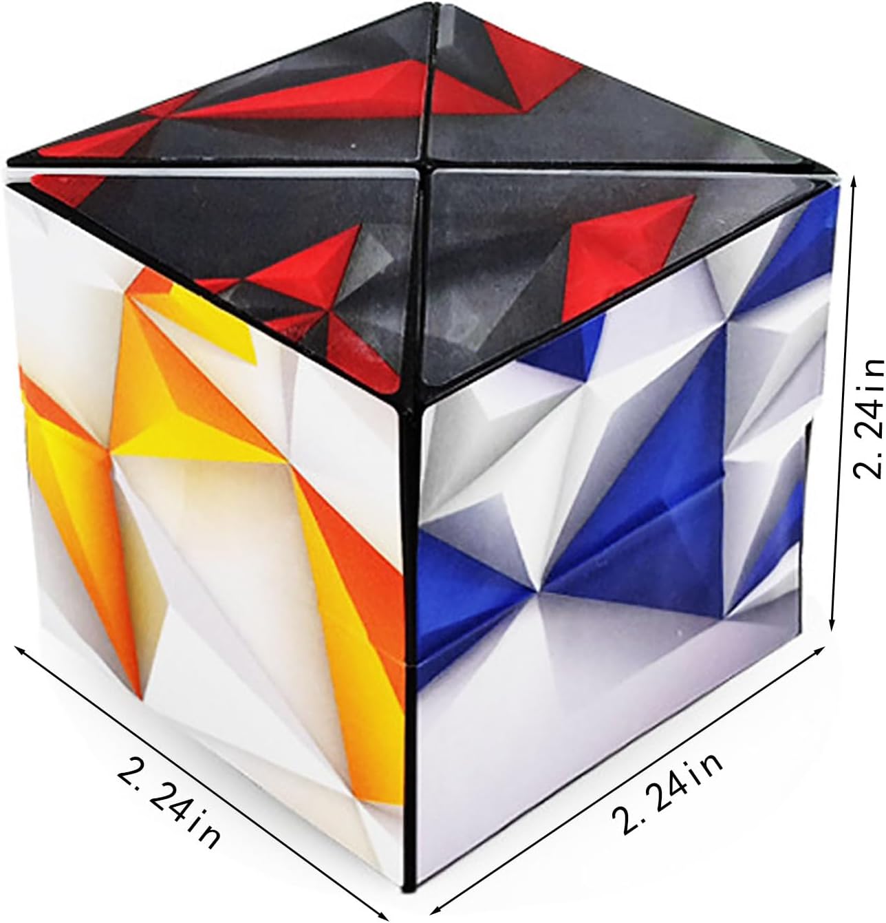 "Infinite Reversible Magnetic Magic Cube: Anti-Stress Toy"