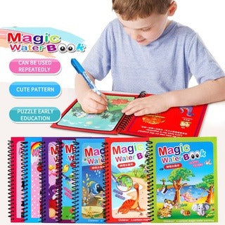 "Magic Water Book: Painting & Coloring Doodle Board"
