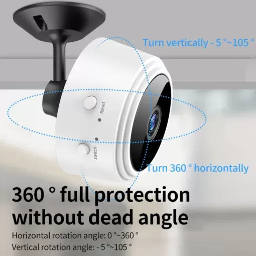 "A9 Mini WiFi Vehicle Camera: HD Video Recorder"